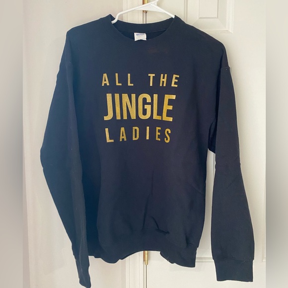 Christmas Jingle Ladies Sweatshirt size Medium - Picture 3 of 3